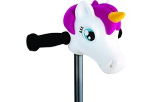 Scootaheadz Children's Bicycle Handlebar Accessories Unicorn Head Youth Unisex