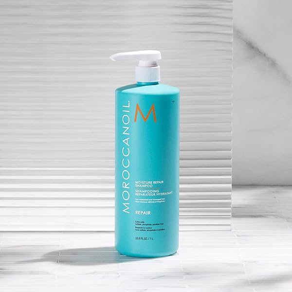 MOROCCANOIL MOISTURE REPAIR SHAMPOO, 33.8 FL. OZ.