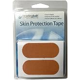 bowlingball.com Beige Bowling Protecting Tape (30 Pre-Cut Pieces) - Thumb/Finger Tape for Skin Protection &amp; Consistent Release - Durable, Breathable Accessory