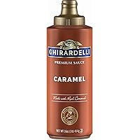 Ghirardelli Caramel Sauce Squeeze Bottle, 16 oz