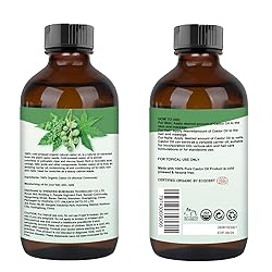 MMPANG USDA Certified 100% Pure Organic Castor Oil