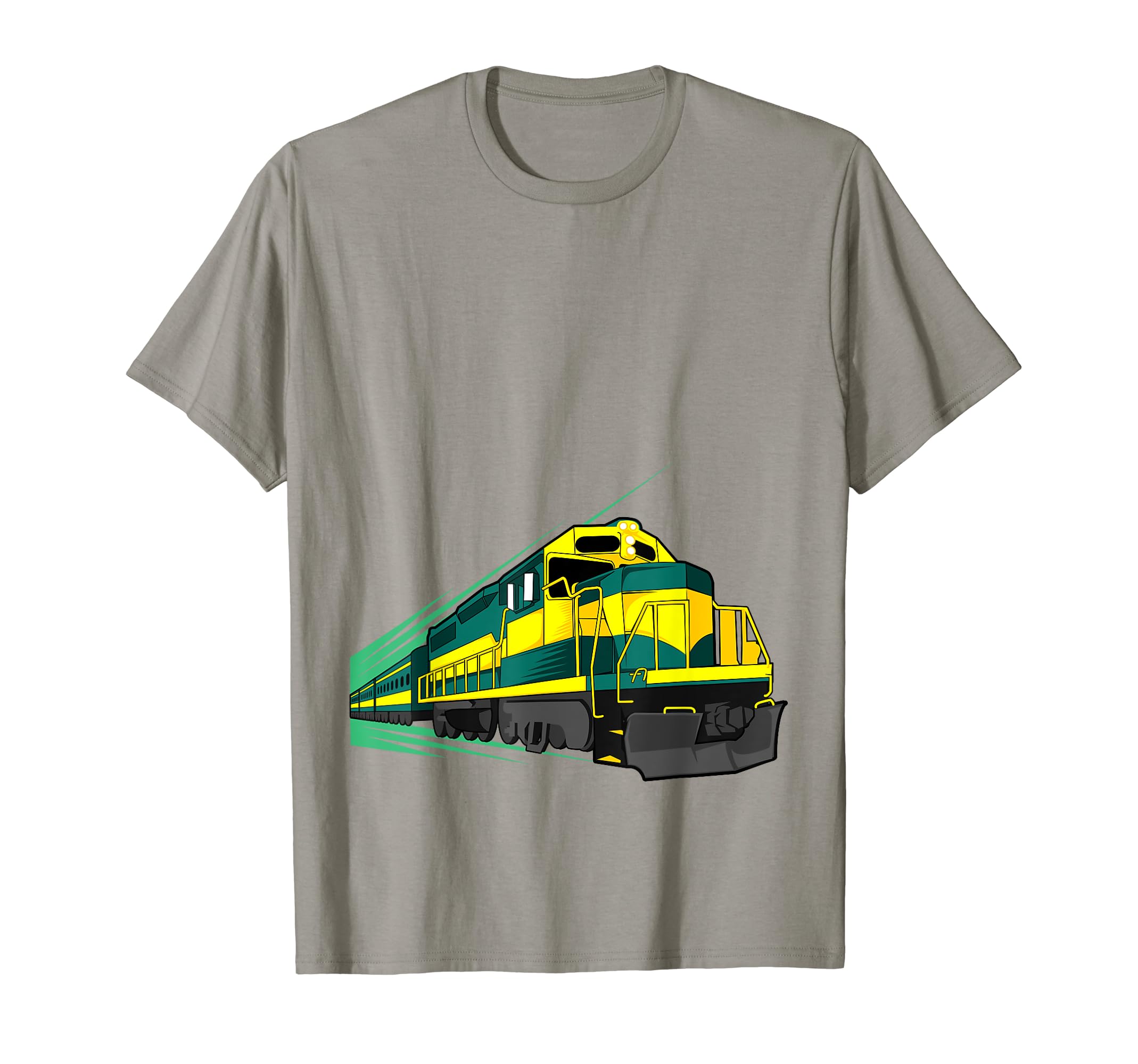 Locomotive Gift for Train Lovers Railfans Freight Train T-Shirt