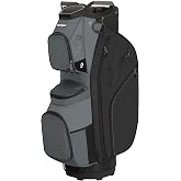 Beutyal 15 Way Golf Cart Bag with Organizer Top, Golf Club Cart Bag for Men | 15 Separate Compartments, Cooler Pocket, Multiple Storage Pockets, Carry Handles, Rain Cover, Cart Compatible Design