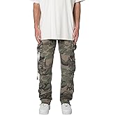 mnml Men's D152 Cargo Pants, Brown