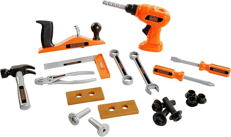 black and decker childrens tool set