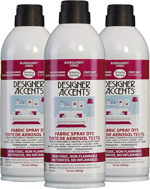 Simply Spray Designer Accents Upholstery Fabric Spray Paint
