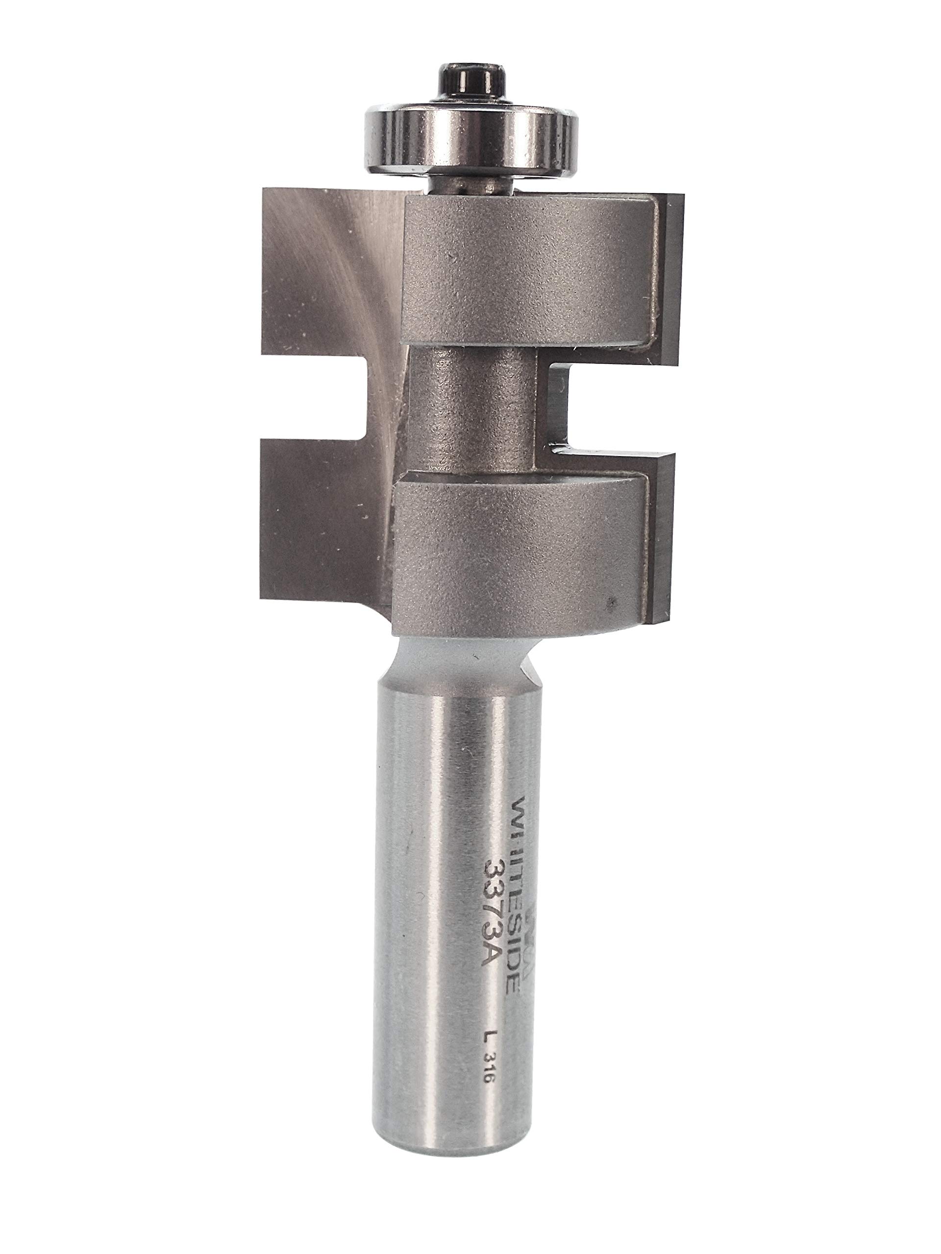 Whiteside Router Bits 3373A Straight Tongue and Groove Bit with 1-1/4-Inch Large Diameter and 1/2 to 1-1/4-Inch Cutting Length