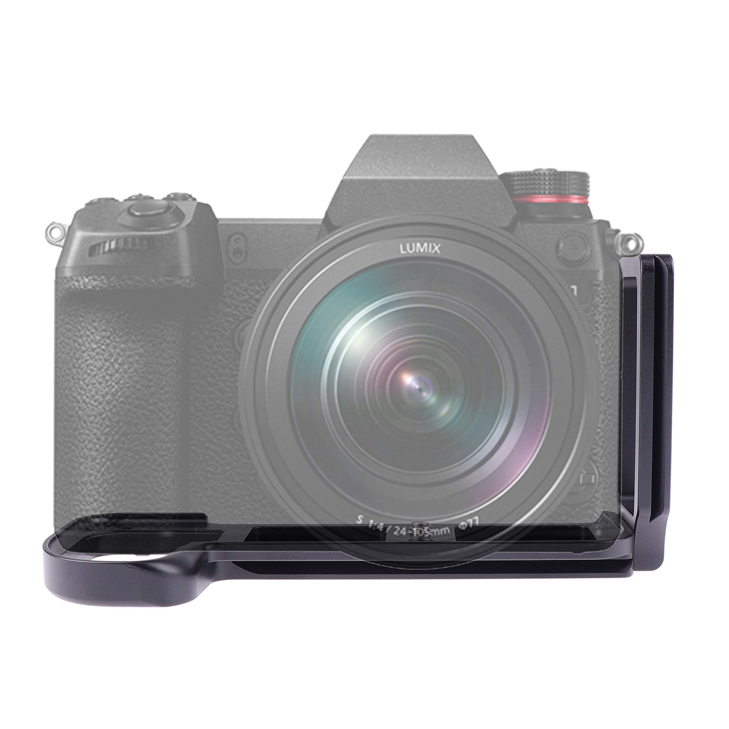 FOTGA Vertical Shoot Quick Release Plate L-Shaped Bracket Holder Hand Grip for Panasonic Lumix DC-S1 S1R Camera Body Compatible with Arca-Swiss Standard