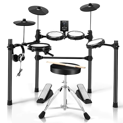 Vangoa Electronic Drum Set Junior Electric Drum Kit for Kids