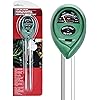 Soil pH Tester Kits, MoonCity 3-in-1 Soil Meter for Moisture, Light and pH / acidity Meter Plant Tester,Good for Gardener or Planter Both Indoor and Outdoors (No Battery needed)