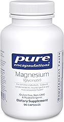 Pure Encapsulations Magnesium (Glycinate) - Supplement to Support Stress Relief, Sleep, Heart Health, Nerves, Muscles, and Me