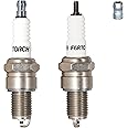 PK2 TORCH F6RTC Spark Plug Replace for NGK 7131 BPR6ES Spark Plug, for Bosch WR6DC WR7DC Spark Plug, for Champion RN9YC RN10YC Spark Plug,for Denso W20EPR-U Spark Plug,for MTD 951-10292/751-10292,OEM