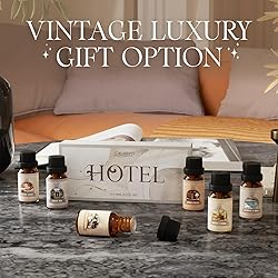 SALUBRITO Hotel Fragrance Oil Set, Luxury Essential