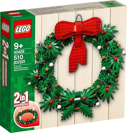 LEGO Iconic Christmas 2-in-1 Wreath 