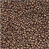 Toho Round Seed Beads 15/0 #221 'Bronze' 8 Gram Tube
