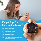 PILPOC theFube Infinity Cube Fidget Toy Black Aluminum with Case view 2