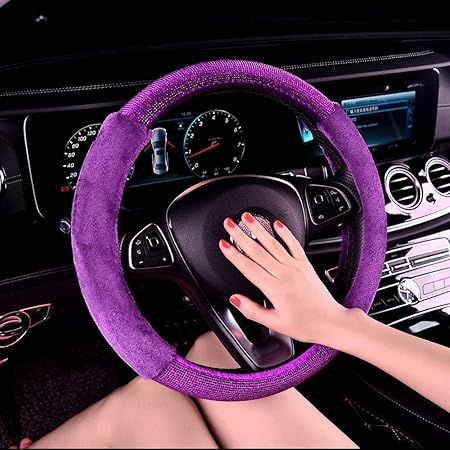 Amazon ダイヤモンドと冬の車のステアリングセット短い豪華な女性かわいいファッションの韓国語版ノンスリップと耐久性 Yzpbb 色 G ハンドルカバー 車 バイク Amazon ダイヤモンドと冬の車のステアリングセット短い豪華な女性かわいいファッションの韓国語版ノンスリップと耐久性 Yzpbb 色 G ハンドルカバー 車 バイク