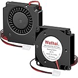 2Packs Wathai DC Blower Fan 4010 Radial Cooling Fan 5V 2 Pin DC 40mm x 10mm