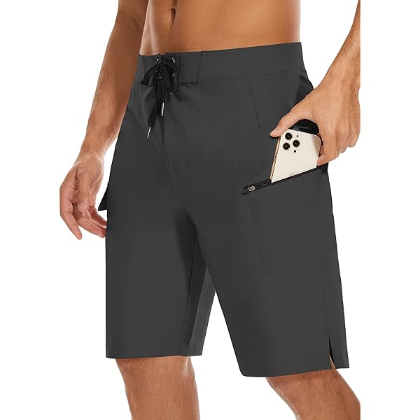 Sovegavy Swim Trunks Men Quick Dry Summer Board Shorts Breathable Swim