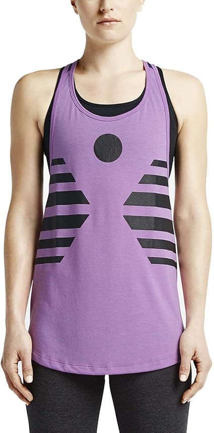 purple nike tank