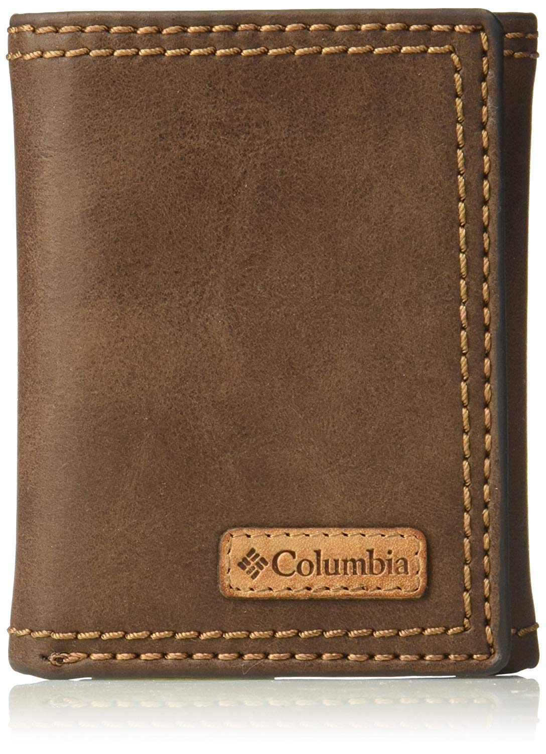 Columbia mens Rfid Blocking Trifold Wallet, Brown Casual, One Size UK