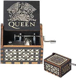 WYZQ Cajas Musicales Figuras Caja de música portátil Queen ...