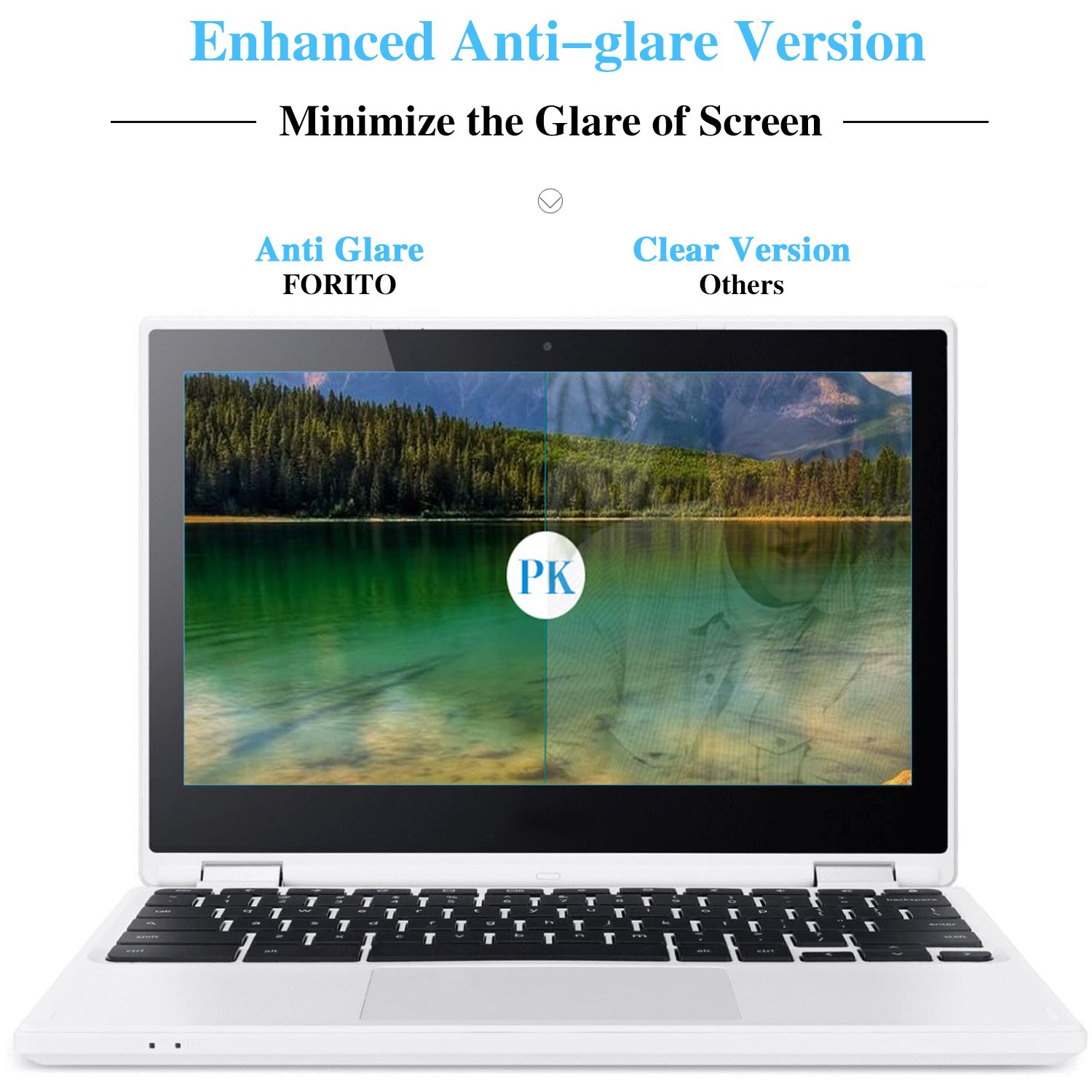 2 Pack 14 Inch Laptop Screen Protector Blue Light And Anti Glare