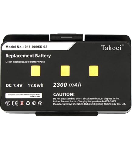 Batterie De Rechange Pour Garmin GPSMAP 276/296/376/378/478/495 | Modèle CS-GM276DL, 3000mAh/8.4V - 2