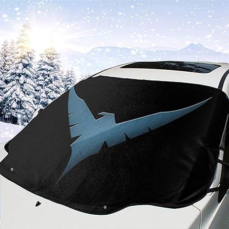 Amazon Co Jp 店長オススメナイトウィング 1 フロントガラス雪カバー カーフロントカバー 車サンシェード 防水 雪対策 凍結防止カバーほとんどの車 車用サンシェード 軽自動車 Crv車 普通車に適用 147 118cm 四季適用 車 バイク