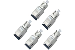 GwliUni 5Pcs 20dB SC-UPC Fiber Optic attenuator, Fiber Signal Attenuation Converter, SC Inserts Connector
