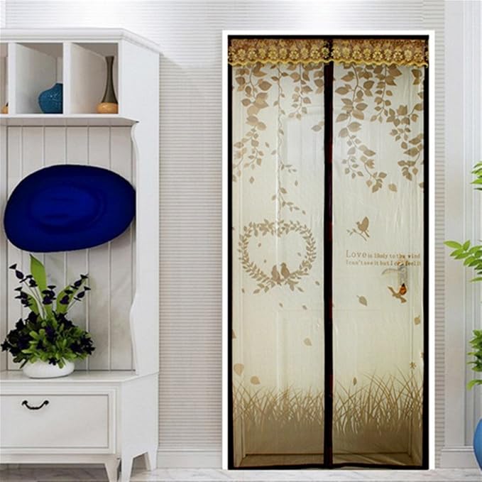 Flei Magnet-Fliegenvorhang Für Türen – 170x210 Cm, Selbstschließend, Faltbar, Insektenschutz Für Balkon/Terasse