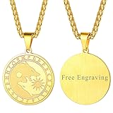 FaithHeart Norse Viking Wolf Necklace for