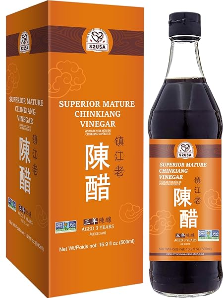 52USA CHINESE BLACK VINEGAR 16.9 FL OZ (500ML),...