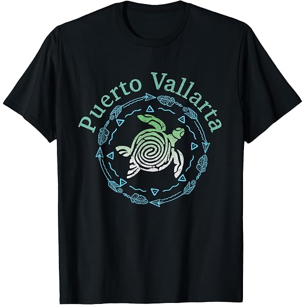 T-shirt Vintage Brodé Puerto Vallarta Mexico - Coupe Boxy, Taille XL, Années 80/90
