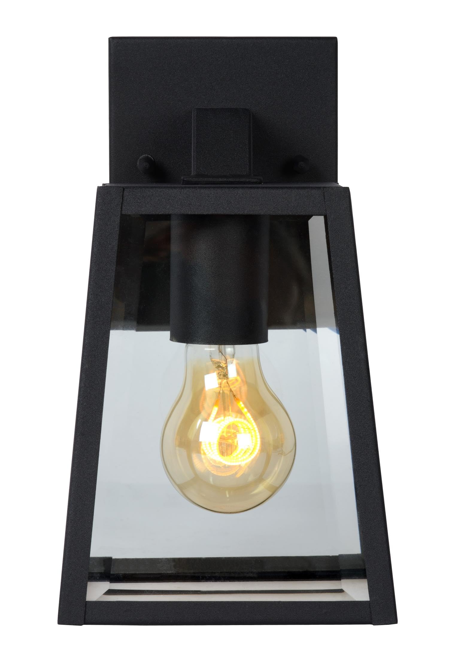 LUCIDE MATSLOT - Wall Light Indoor/Outdoor - 1xE27 - IP23 - Black