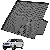 Elsetyler Custom Fit for Cargo Liner Land Rover Range Rover 2013-2025 - Black TPE All Weather Heavy Duty Waterproof Rear Cargo Tray Trunk Floor Mat Protector