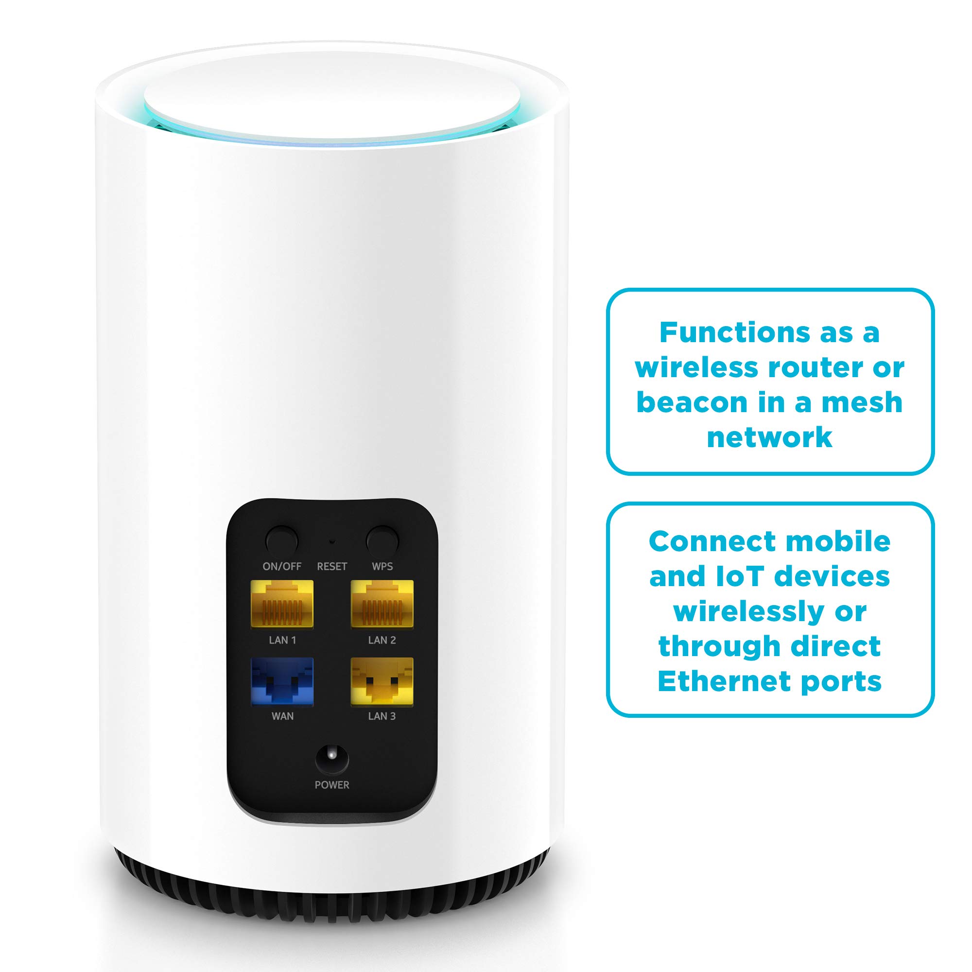 Nokia WiFi Beacon 3 Mesh Router System Intelligent, Seamless Whole