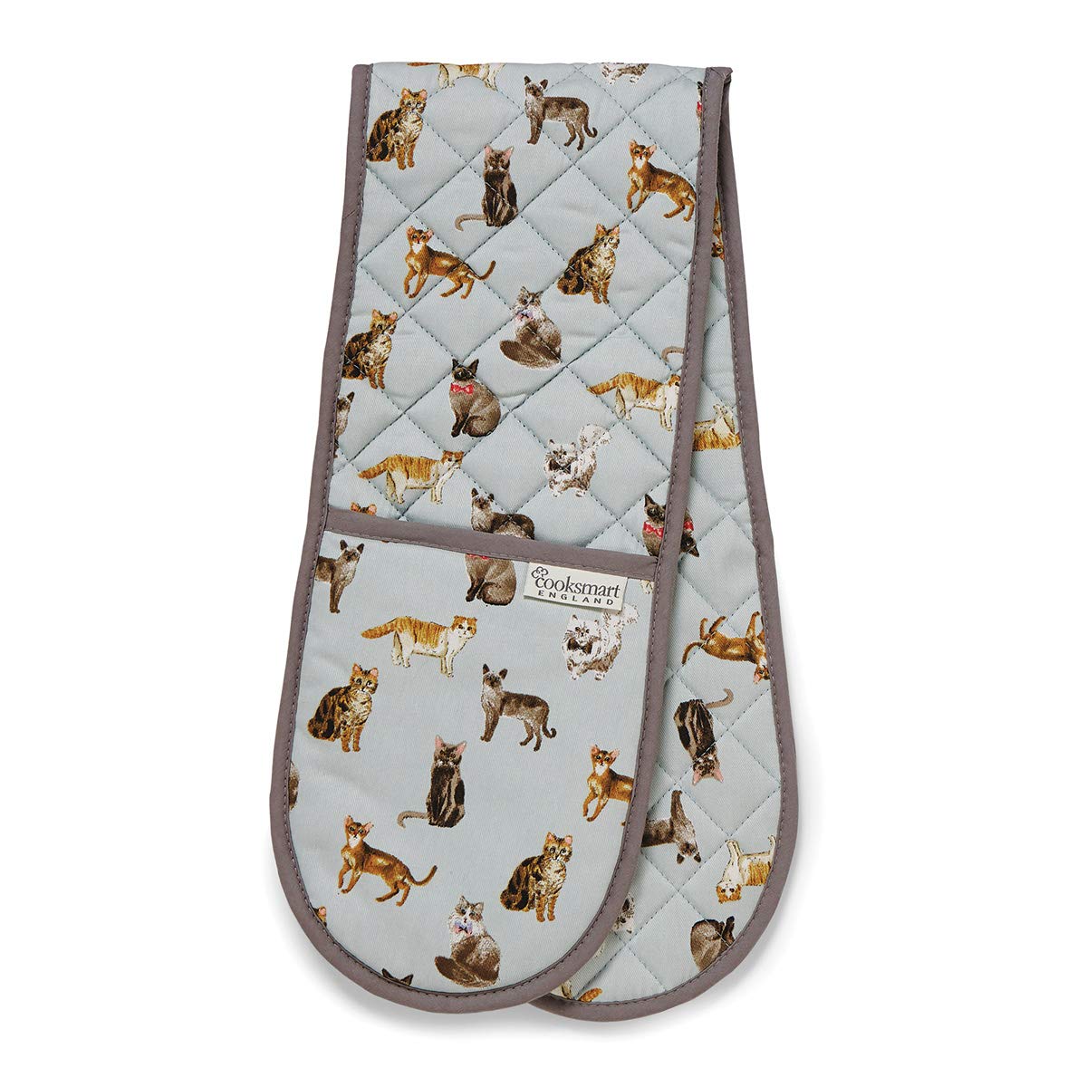 Cooksmart Curious Cats Double Oven Glove