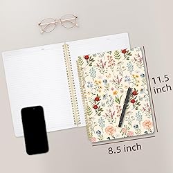 Stanoha Cute Spiral Notebook journal A4 Aesthetic
