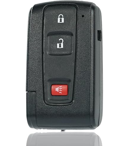 KEYECU 3pcs For Toyota Prius 2004 2005 2006 2007 2008 2009 Replacement Remote Key Shell Case