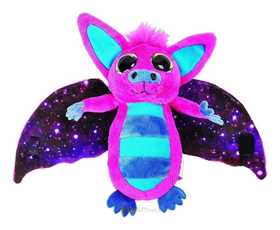 Suki Gifts International Galaxy Cosmo Bat Soft Toy (14397), Pink and Blue