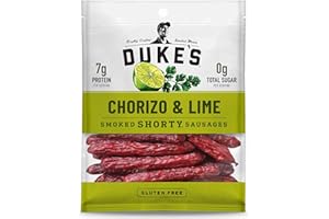 Duke's Smoked Shorty Sausages Chorizo and Lime (8x5 OZ)