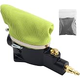 Purthog Pneumatic Spark Plug Cleaner Tool,Aluminum Spark Plug Cleaner Sandblaster for Carbon Deposit Cleaning,Universal Sand Blasting Sparks Plugs Cleaners Automotive Tools