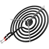 316442301 MP26YA Electric Range Burner Surface Heating Element Replacement | 8'' Coil 5 Turns;2600w 240v;Fit for Frigidaire Kenmore Stove Burner FEP310BW REG46NW 318372214 316048600 222T025 prime&amp;swift