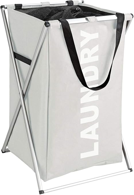 Amazon Wenko Laundry Bin Uno 折りたたみランドリーバスケット ウノ ベージュ ランドリー収納 オンライン通販