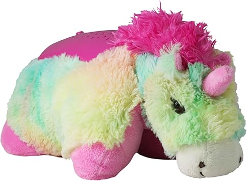Pillow Pets Dream Lites Rainbow Unicorn Amazon Co Uk Toys Games