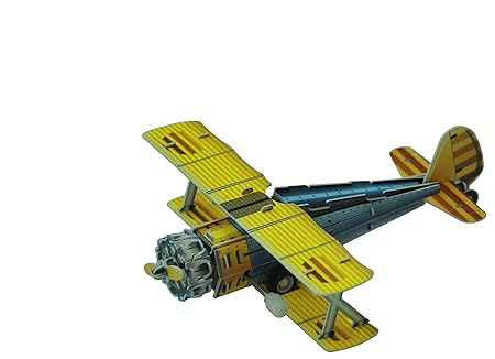 Simba Inoq 3D Moving Set Classic Fighter F41-B, Yellow