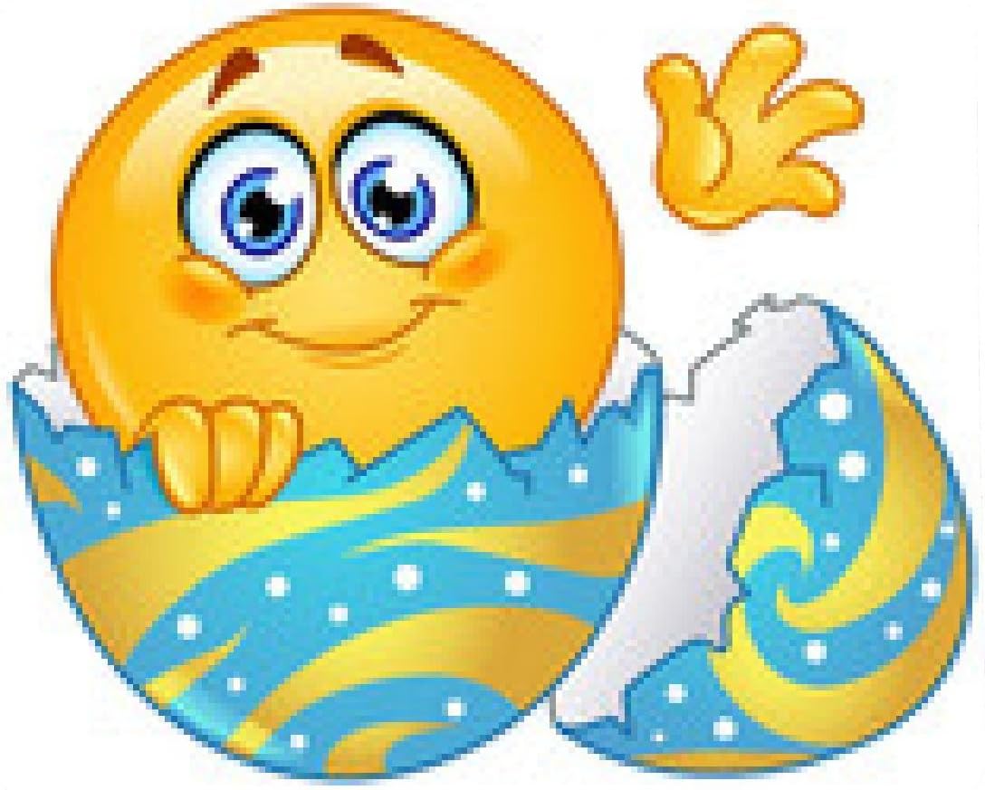 tapis de souris Eclosion pâques émoticône oeuf: Amazon.fr: High-tech