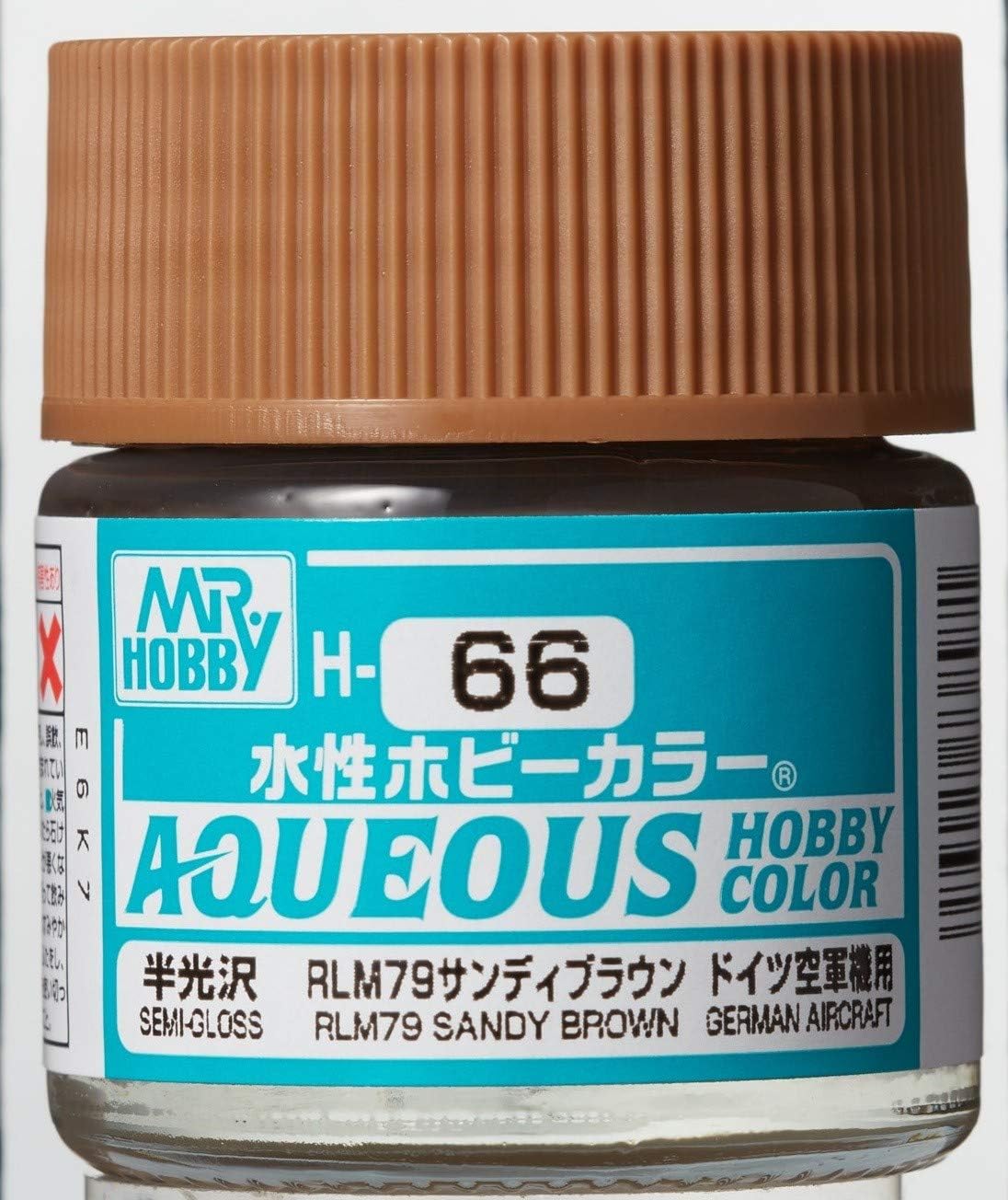 Amazon Com Mr Hobby Semi Gloss Rlm79 Sandy Brown Gunze Gsi Aqueous Color 10ml Bottle H66 Toys Games