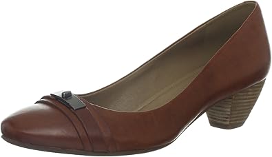 ecco pumps brown